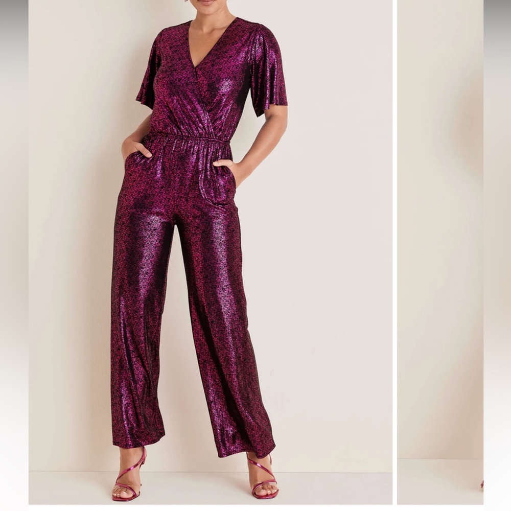 Venus metallic jumpsuit new in bag XS or medium left - Picture 3 of 8